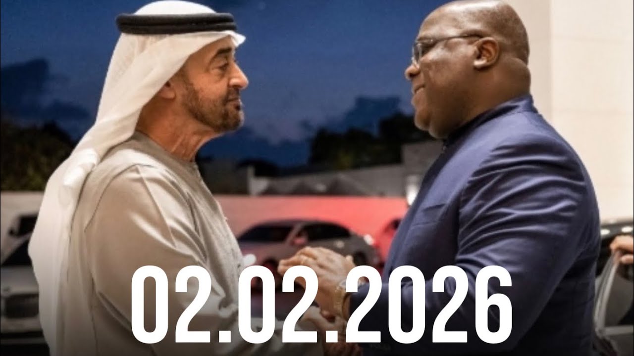 URGENT 🚨 FÉLIX TSHISEKEDI AUX ÉMIRATS POUR DES ACCORDS HISTORIQUES 