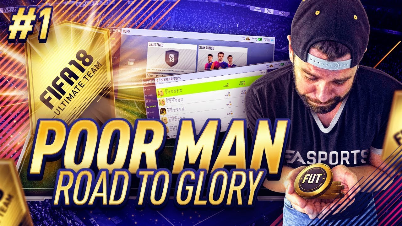 THE START!!! WEB APP LAUNCH!! PACKS!! SBCs!!! OMG!!  - Poor Man RTG #1 - FIFA 18 Ultimate Team