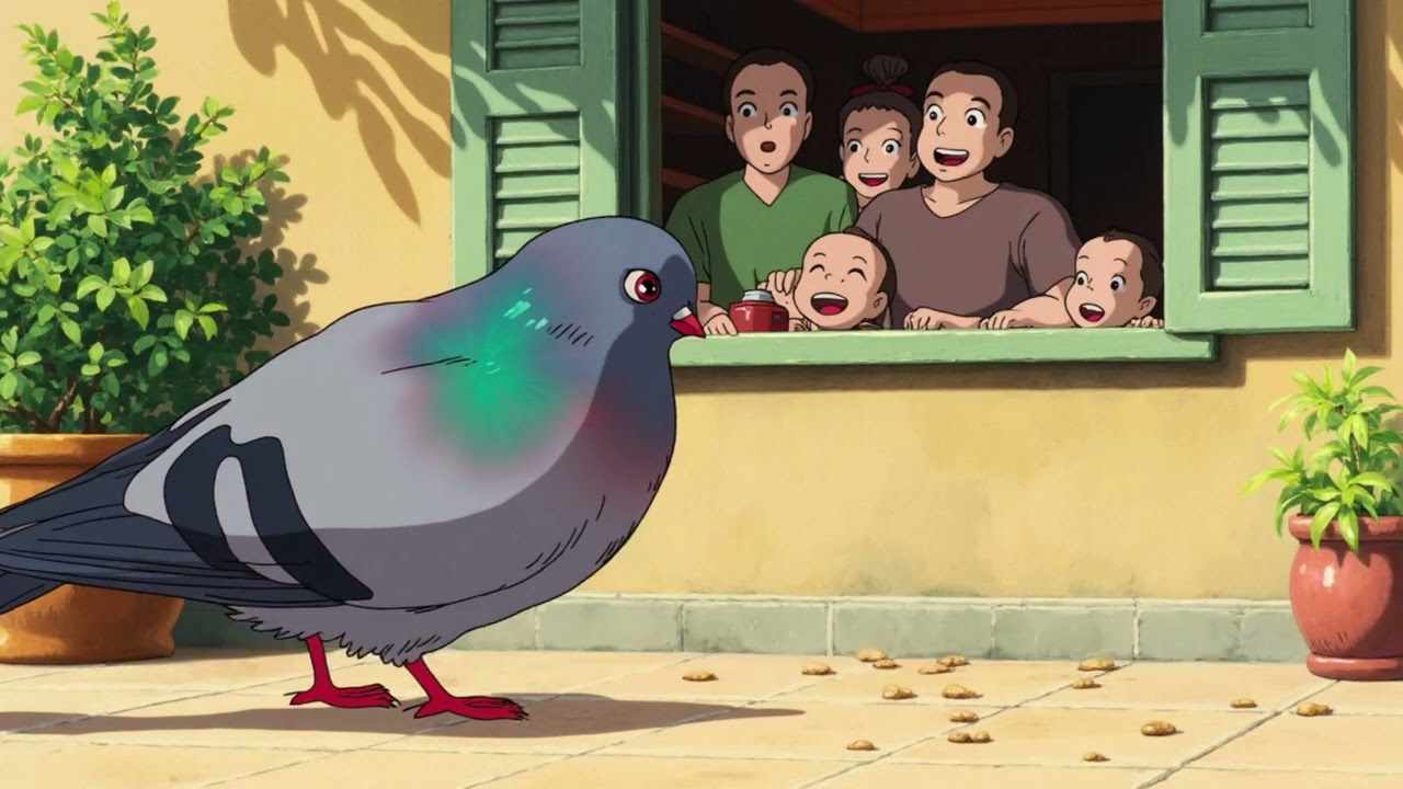 The Gossiping Pigeons of AC Lane