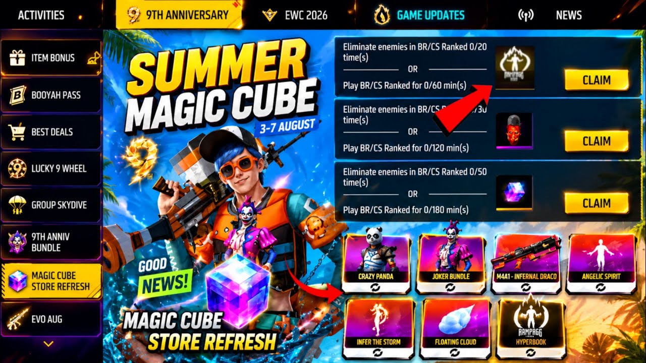 9TH ANNIVERSARY MAGIC CUBE STORE UPDATE 🤯 NEW ANIMATION MAGIC CUBE STORE | NEXT MAGIC CUBE STORE ...