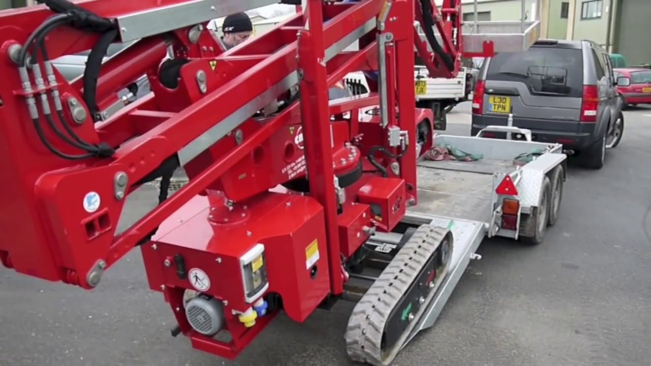 SPIDERLIFT CMC S15 Loading & Unloading Demonstration