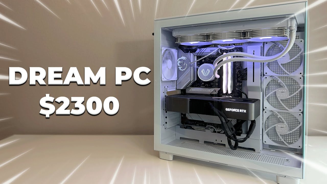 I Built my DREAM Gaming PC... ($2300)