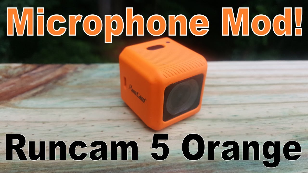 How To Fix Runcam 5 Orange Microphone Audio