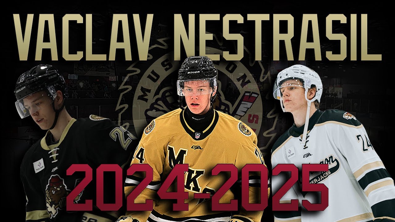Vaclav Nestrasil - 2024-2025 Goal Highlights | 2025 NHL Draft