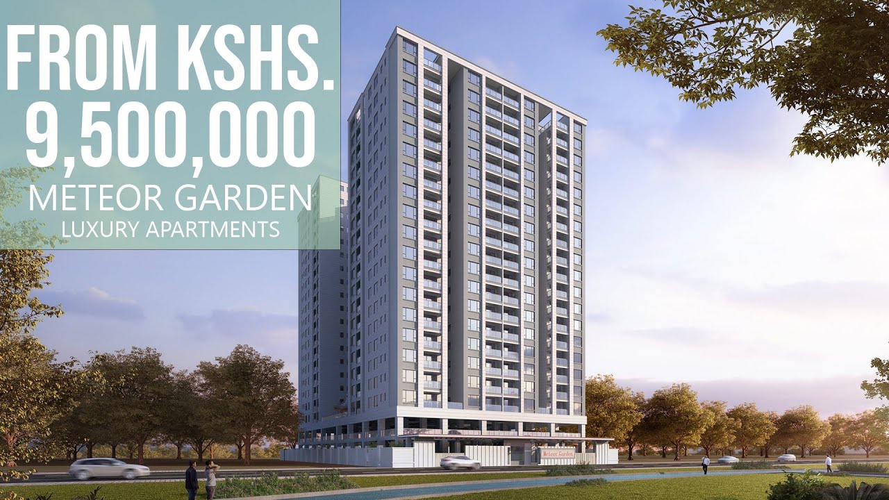 1,2 & 3 Bedroom Luxury Apartments near Yaya Center, Nairobi | METEOR GARDEN