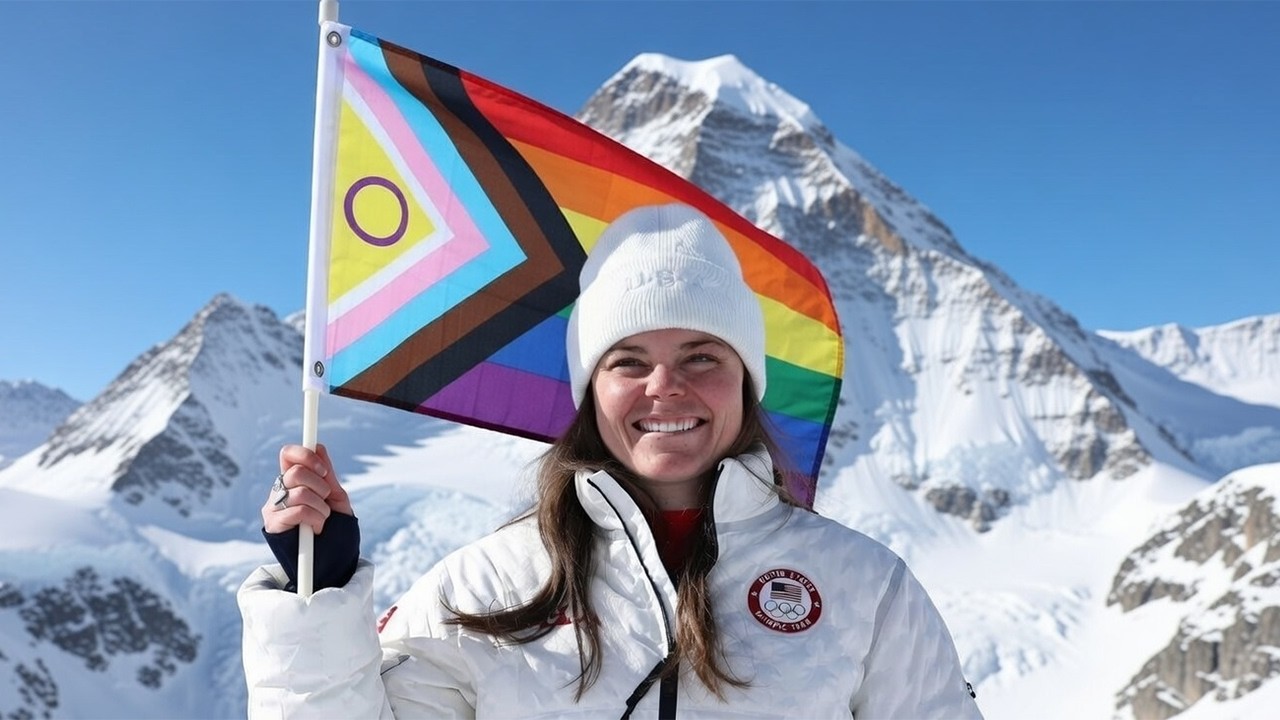Bisexual Team USA member wins Gold at Winter Olympics and then says this about Straight White People