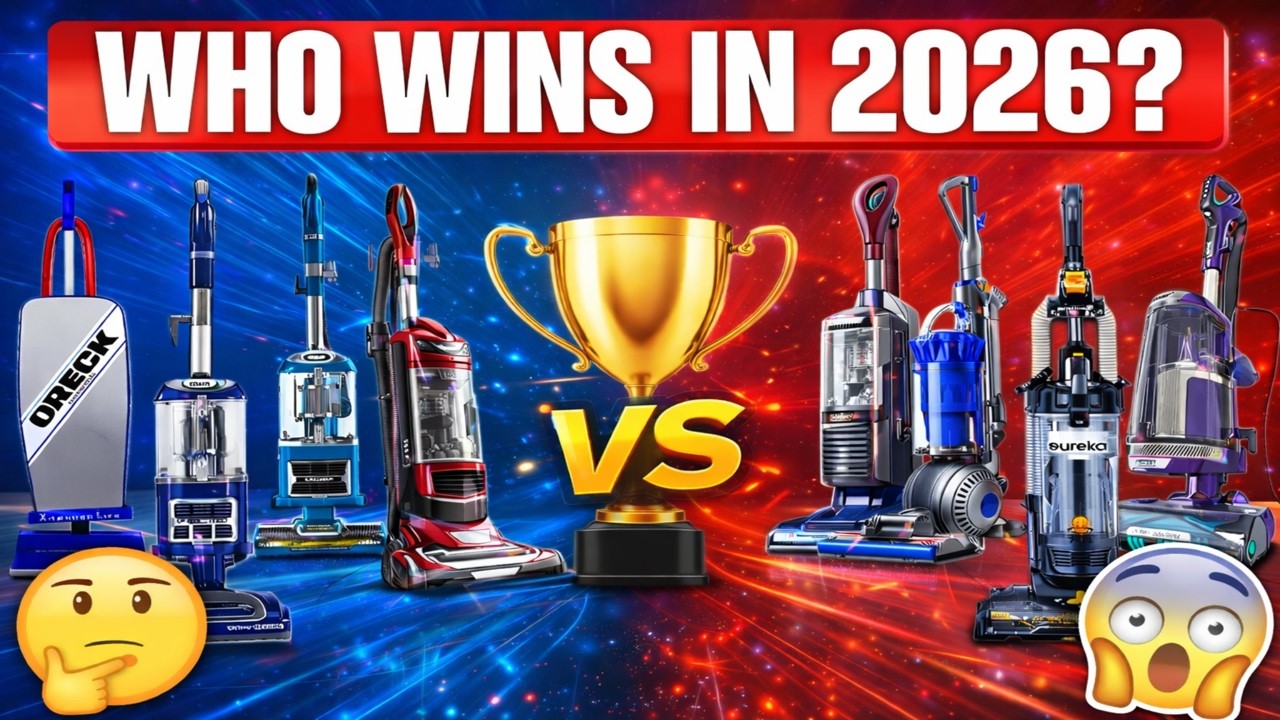 Top 5 Best Upright Vacuum Cleaners 2026 | Powerful Suction for Carpet & Pet Hair