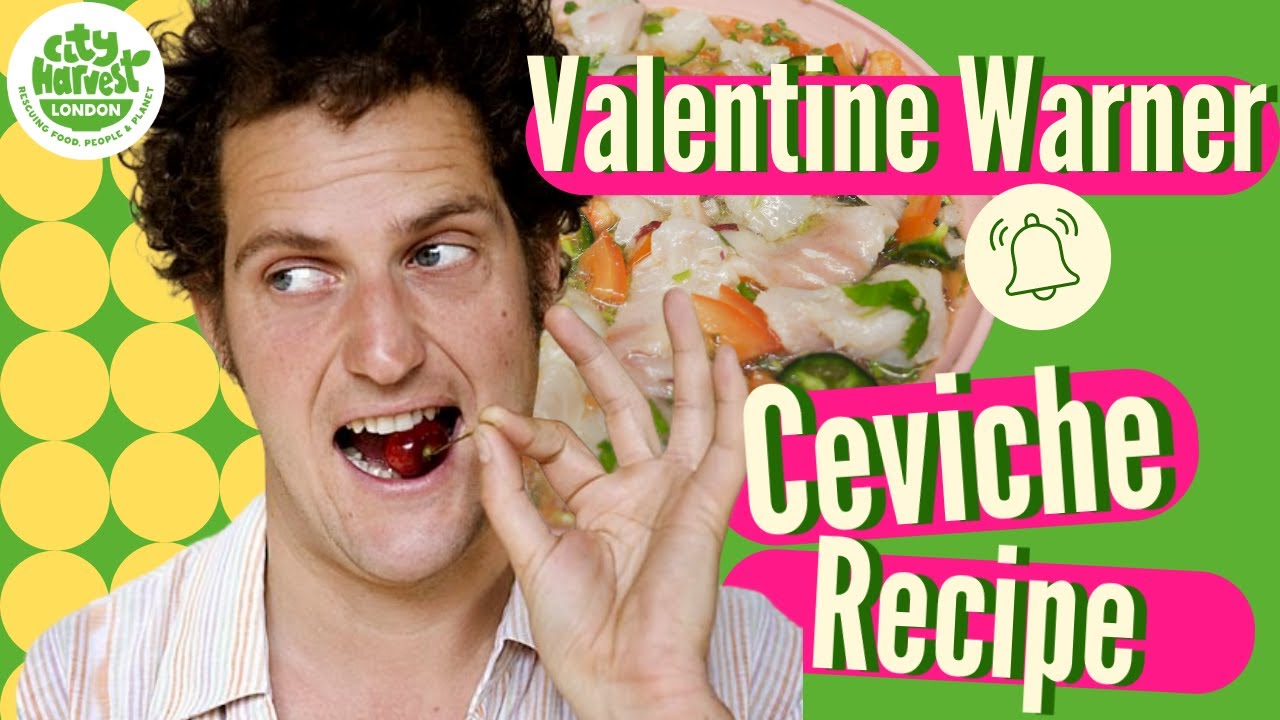 City Harvest Cooking: Valentine Warner's Sea Bream Ceviche #food #cooking #ceviche
