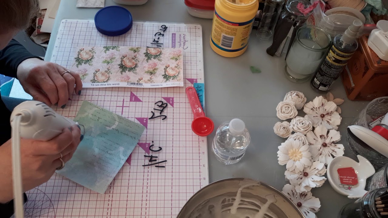 Quick Scrap- how to make clear gesso with 3 simple ingredients you have at home