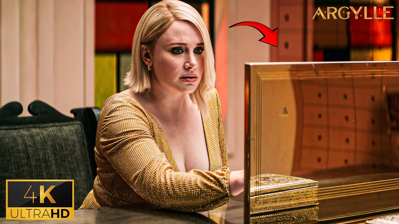 Bryce Dallas Howard’s Yellow Dress Spy Mission - Argylle 4k Scene