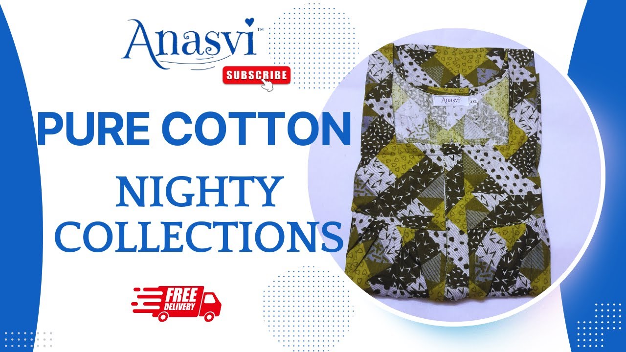 NEW BRANDED NIGHTY COLLECTION | ANASVI | TRENDY DESIGN | WOMEN'S NIGHTWEAR | COD AVAILABLE