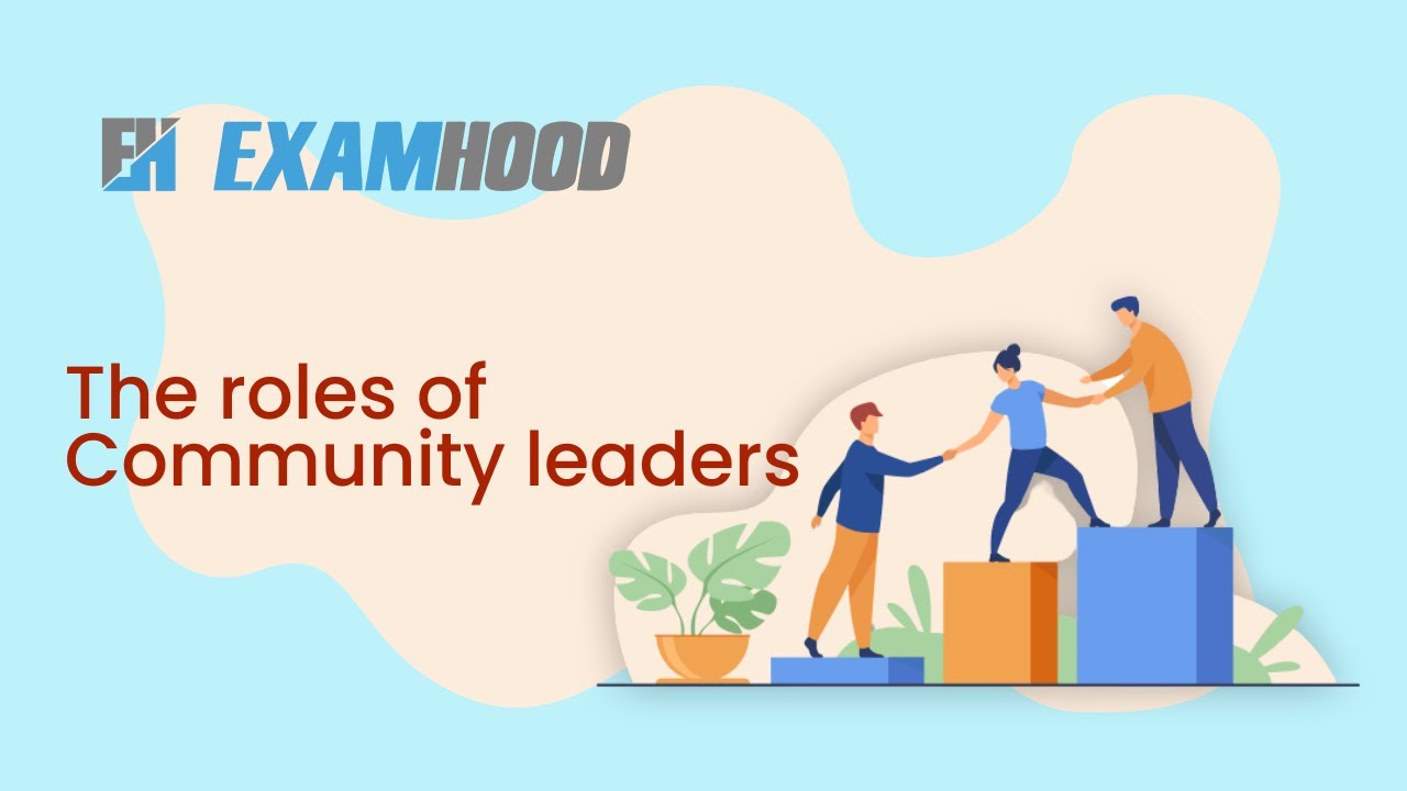 The roles of community leaders