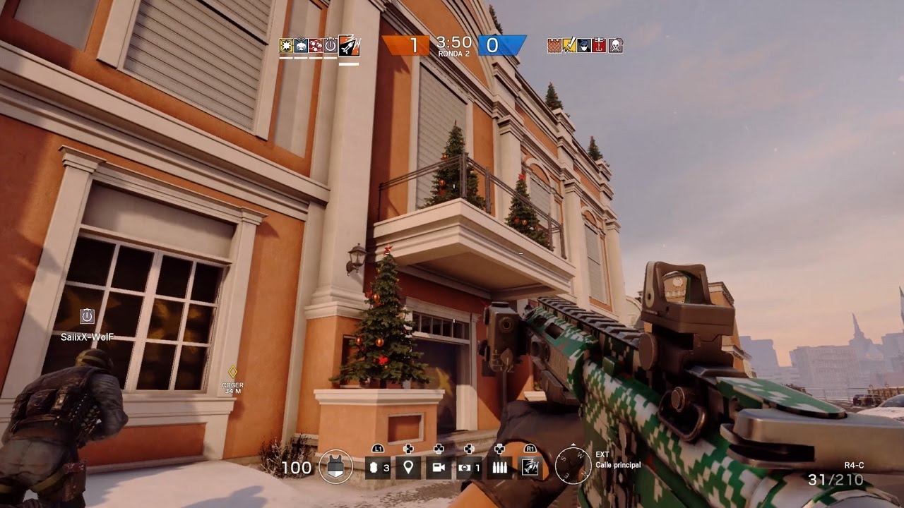 TOM CLANCY´S RAINBOW SIX SIEGE - MAPA NAVIDEÑO Y CAMUFLAJES