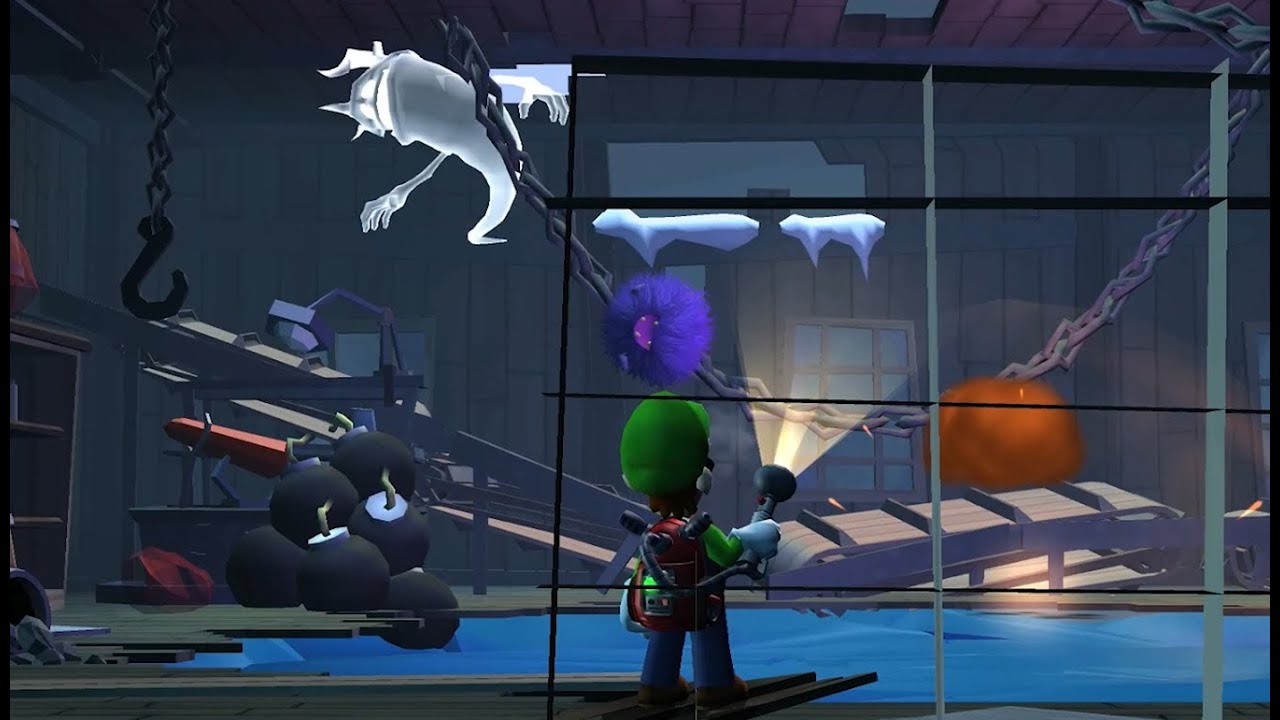 Luigi's Mansion 2: Dark Moon - Exploring the Actual Rest of Secret Mine in the First Mission