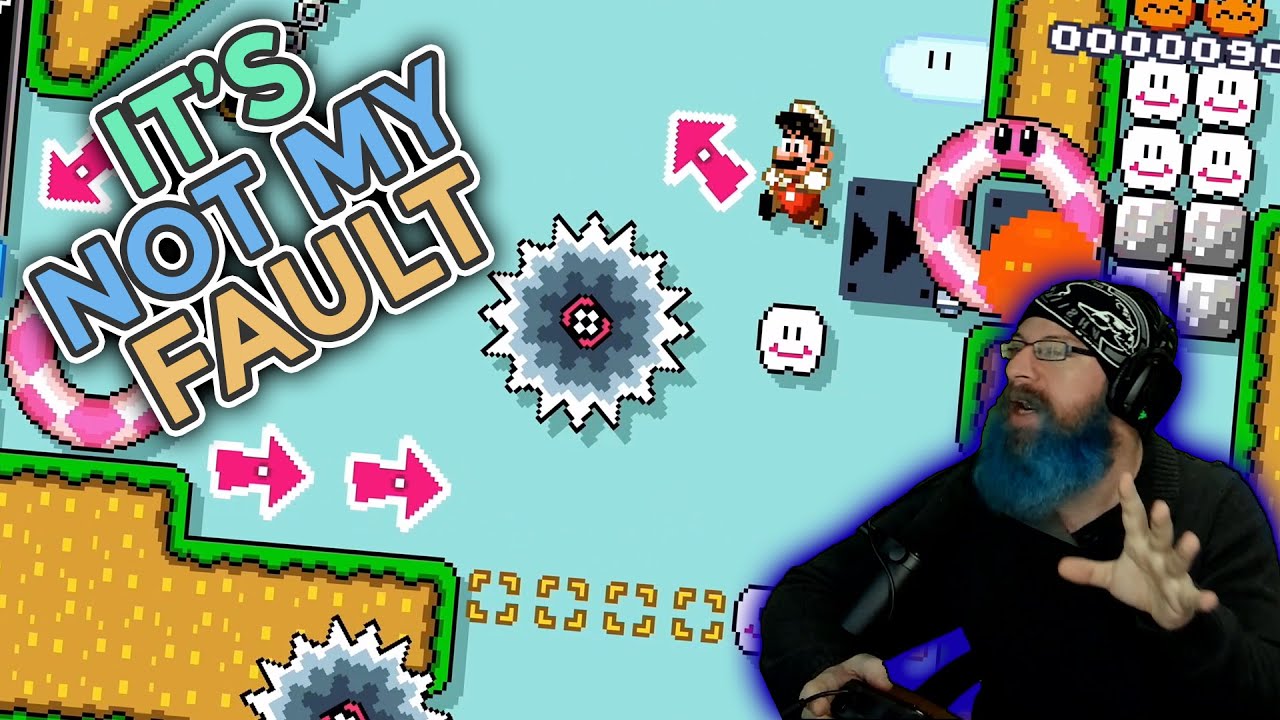 IT'S NOT MY FAULT! | Super Mario Maker 2 HOT or HOT GARBAGE Super Expert Courses with Oshikorosu!