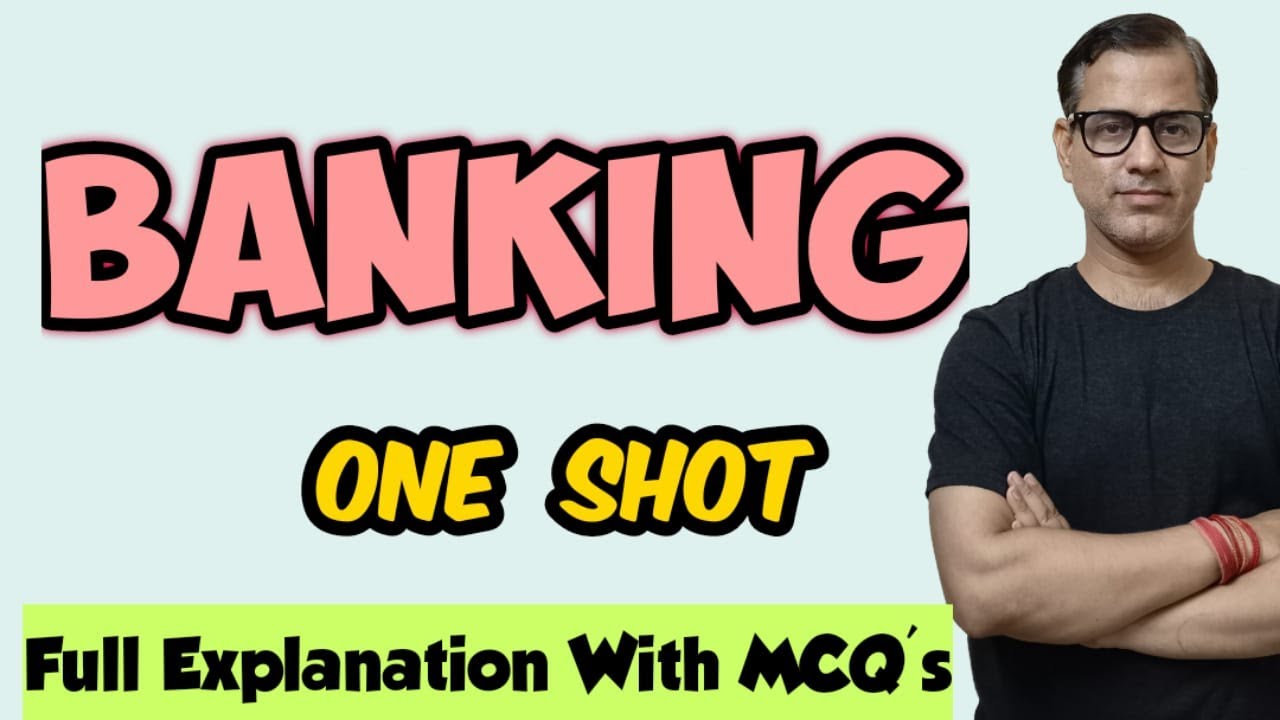 Banking One Shot | MCQ on Banking | ICSE Class 10 | @ Sir Tarun Rupani