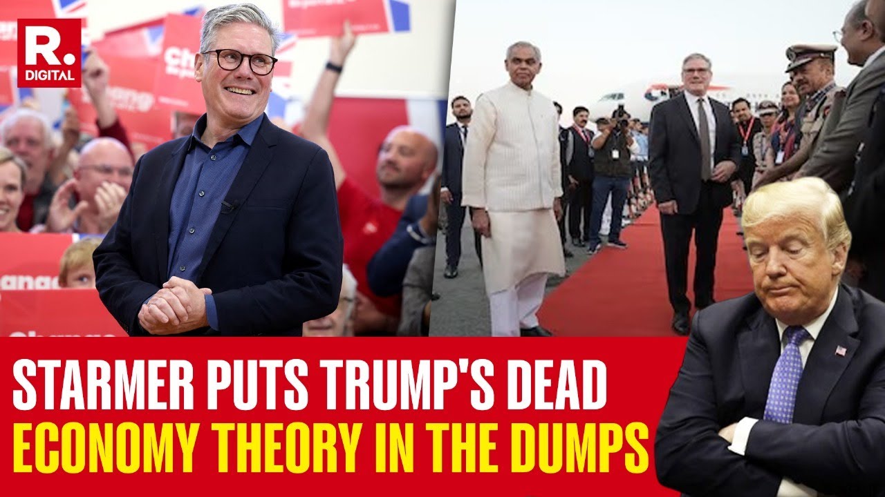 Keir Starmer India Visit: UK PM Strengthens Trade Ties, Proves Trump's 'Dead Economy' Jibe False
