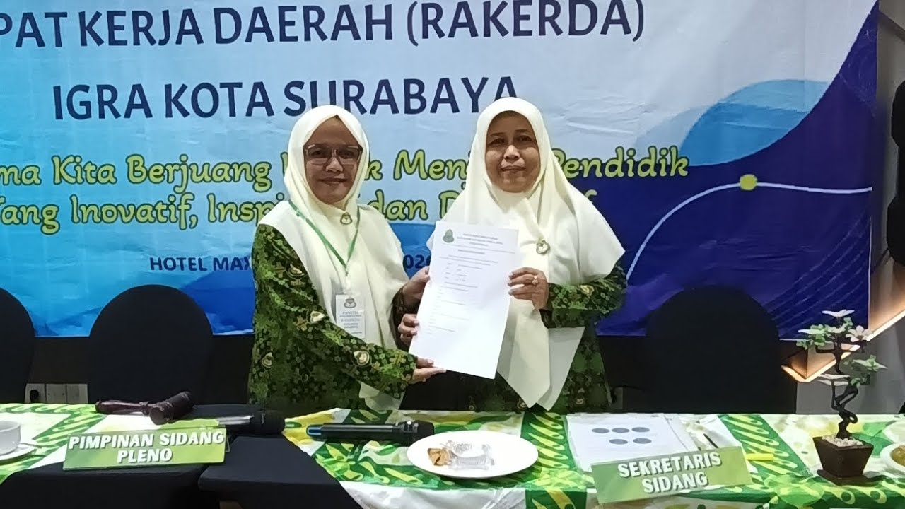 Rapat Kerja Daerah IGRA Kota Surabaya 2026