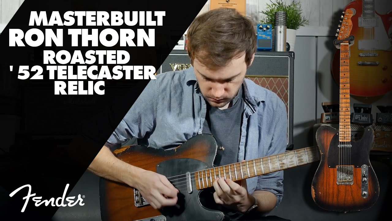 Fender Custom Shop Masterbuilt Ron Thorn Roasted '52 Telecaster Relic