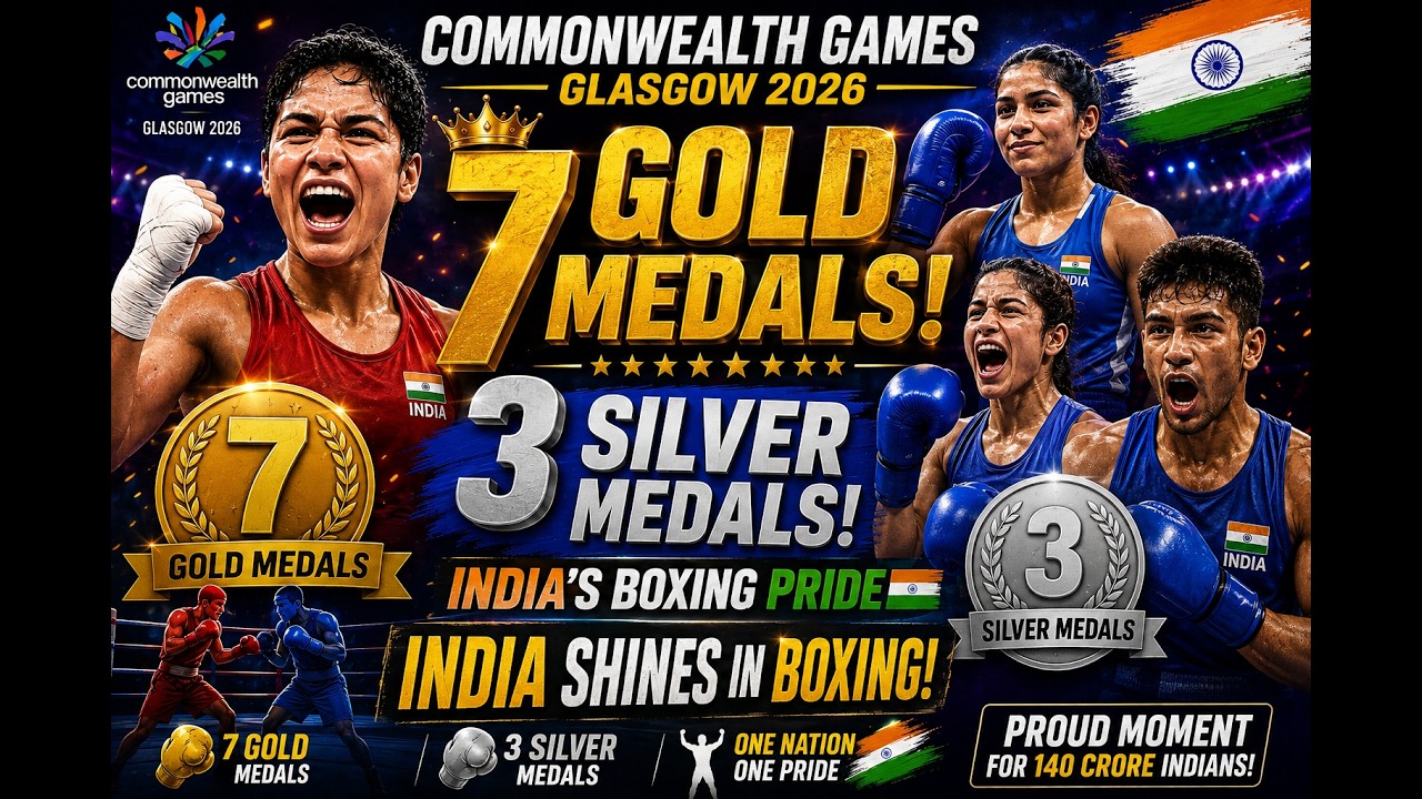 🔴  LIVE Boxing Match commentary  | Commonwealth Games 2026 | Indian Boxer in Action
