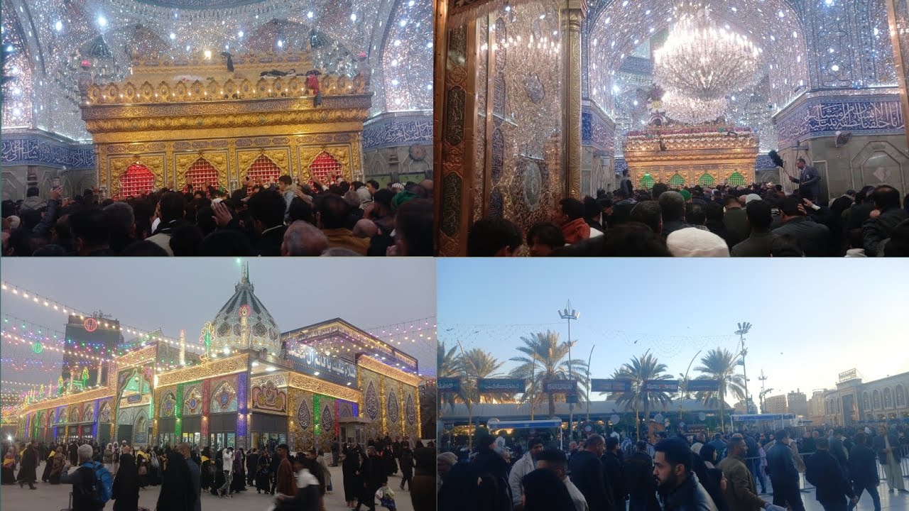 الزيارات الكربلاء @ حرم مطهر إمام حسين و حضرت عباس عليه السلام @بين الحرمين @ مقام إمام العصر عليه@