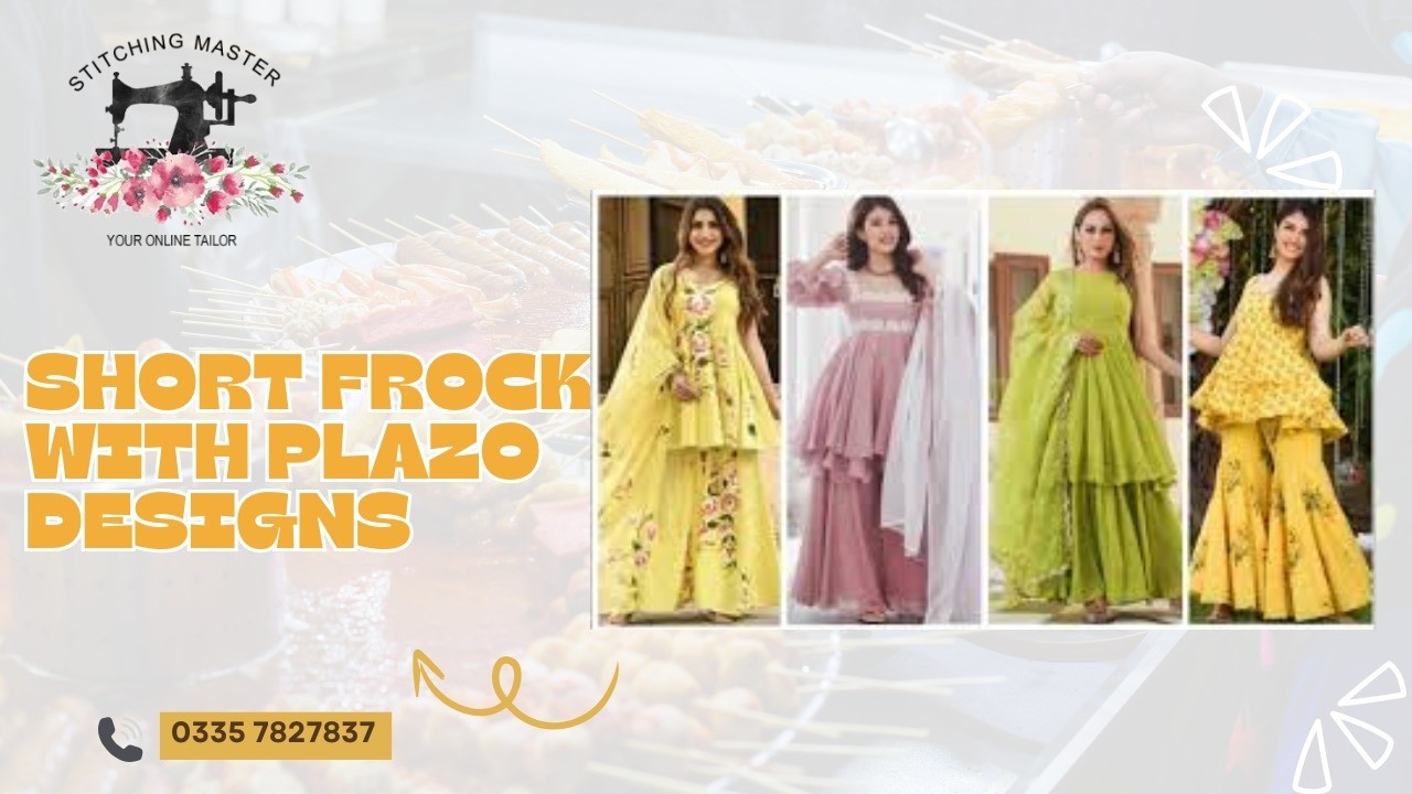 SHORT FROCK WITH PLAZO DESIGNS