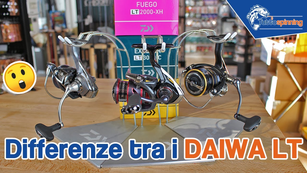 DAIWA LEGALIS LT 🆚 EXCELER LT 🆚 FUEGO LT 🎣 Quali sono le differenze?