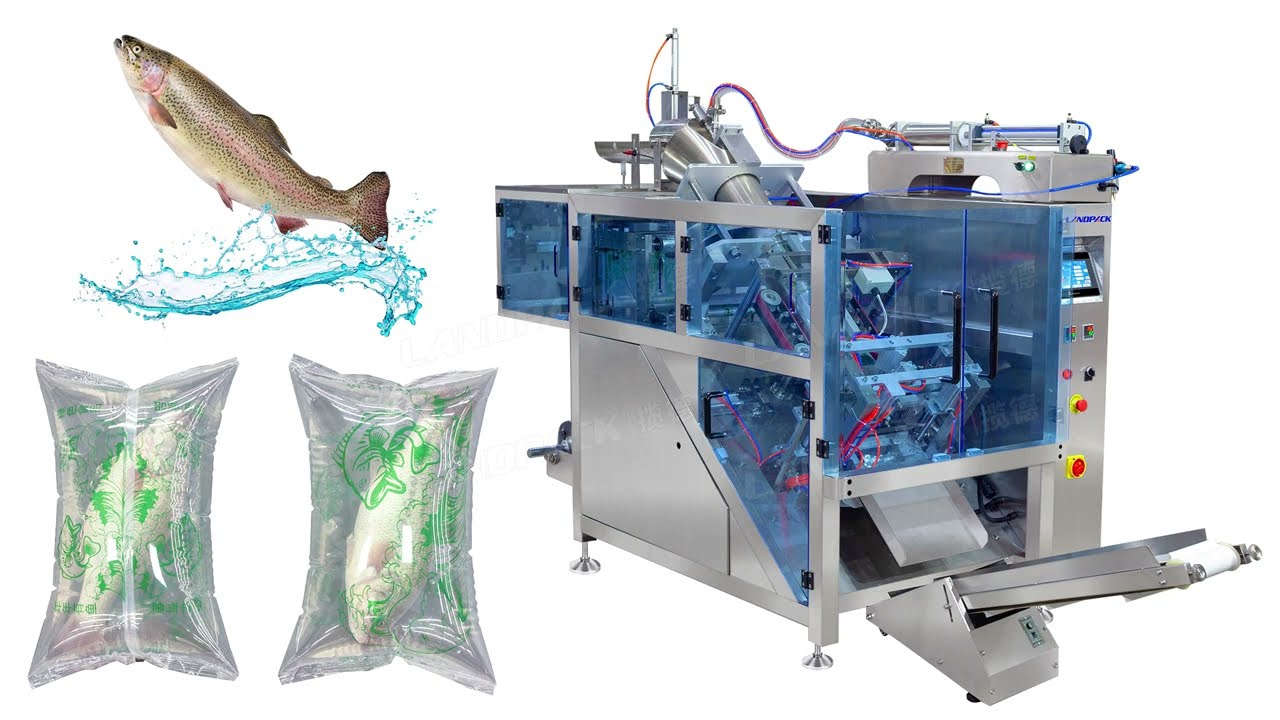 Automatic Live Fish Inclined Type Vertical Form Fill Seal Machine