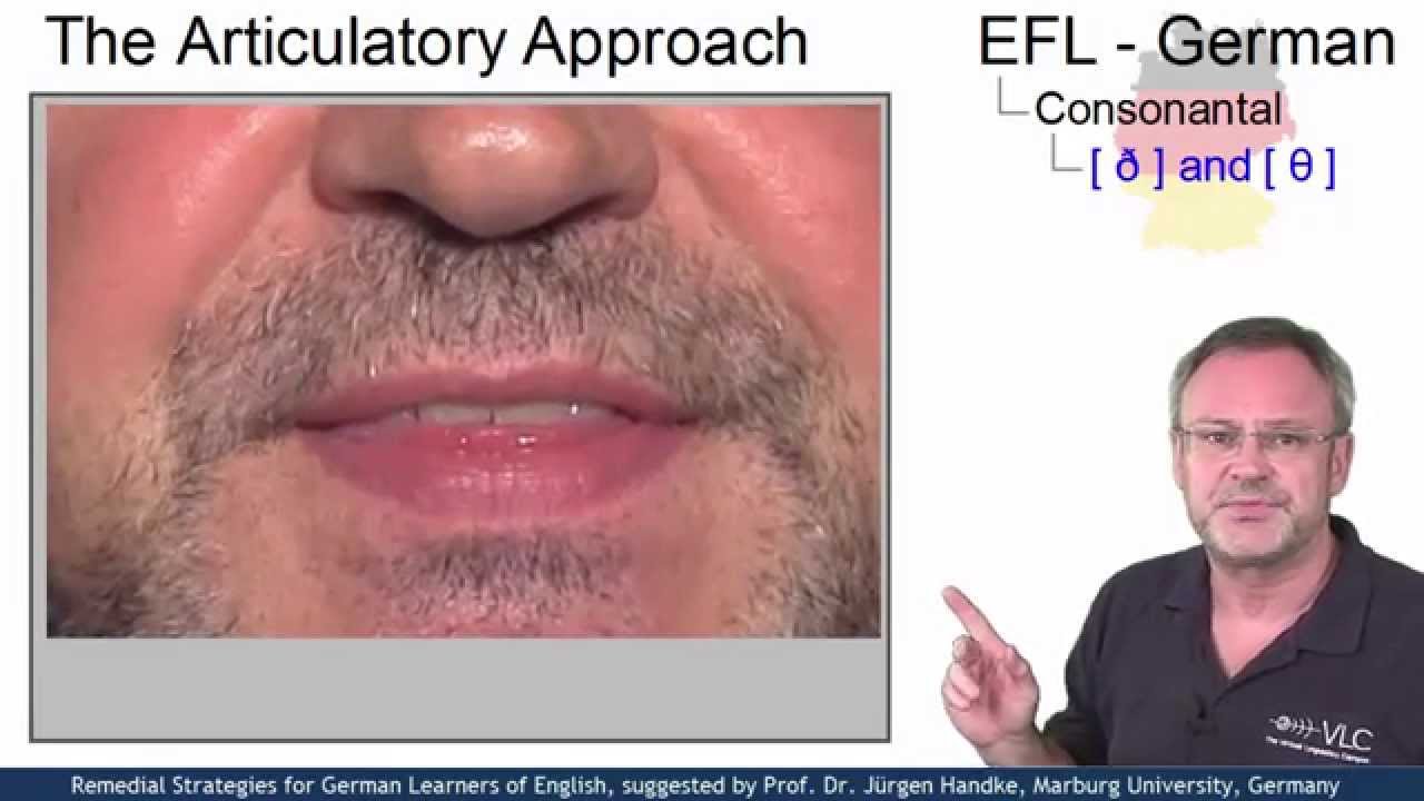 EFL108 - The Dental Fricatives - Remedial Strategies for German EFL Learners