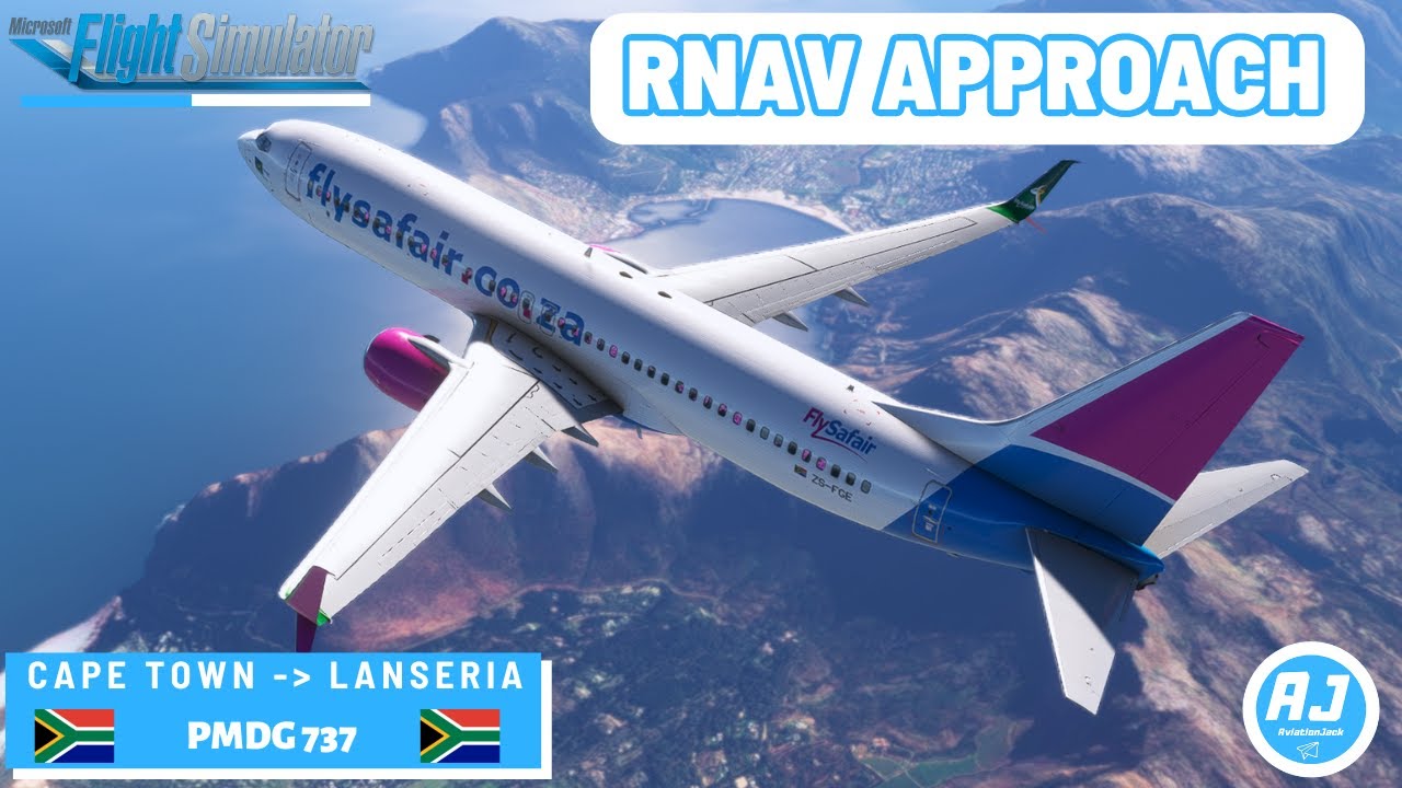 [MSFS] FULL FLIGHT | Cape Town 🇿🇦 - Lanseria 🇿🇦 | FlySafAir PMDG 737 l VATSIM |