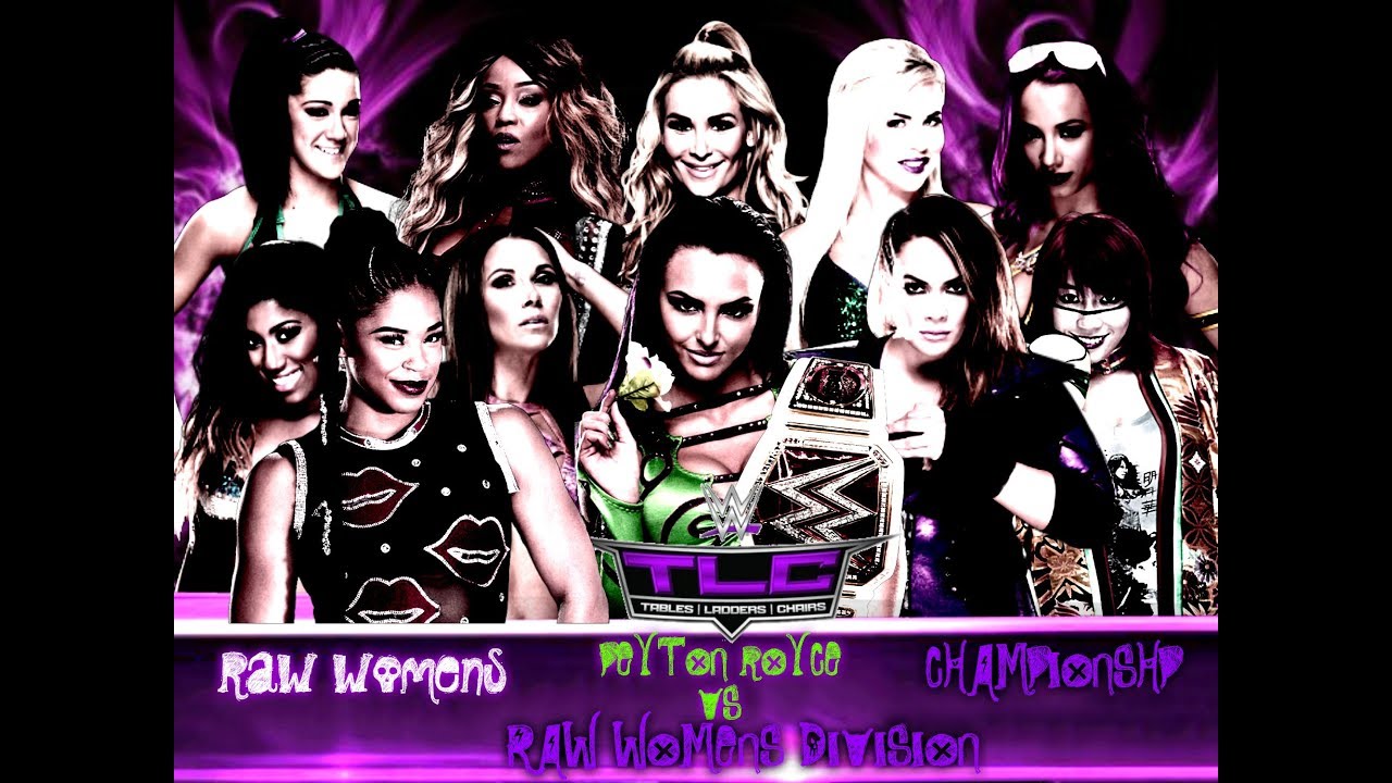 WWE 2K17 PEYTON ROYCE VS THE RAW WOMENS DIVISION WOMEN'S CHAMPIONSHIP