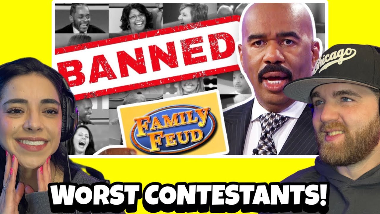 Steve Harvey reacts to the BIGGEST FAILS ever on Family Feud! | HE HAD ENOUGH 🤣| Reaction