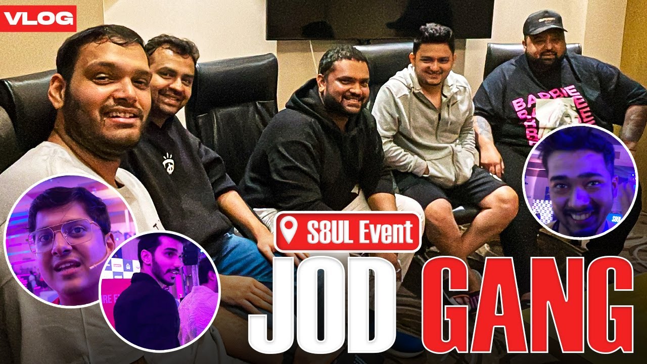JOD gang in s8ul event vlog
