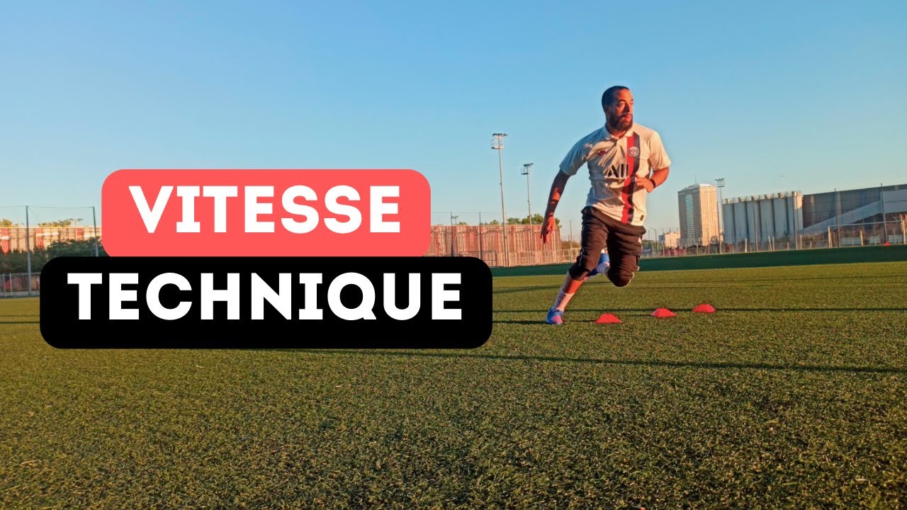 Entraînement VITESSE et TECHNIQUE au Football