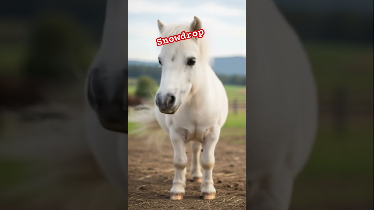 🌸❄️ Snowdrop the 20-Year-Old Pony | Grace, Strength & Beauty | 