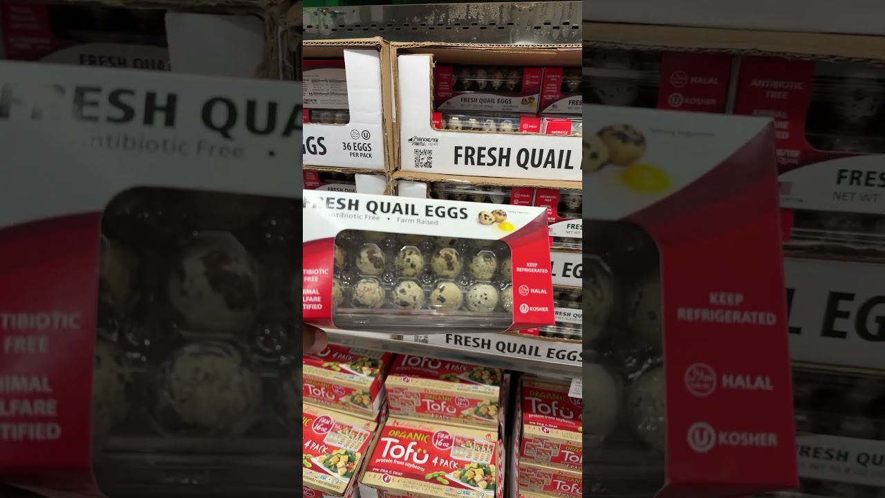 FRESH QUAIL EGGS IN COSTCO???