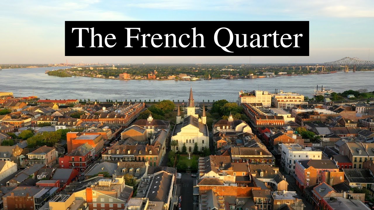 French Quarter New Orleans: Aerial Video Tour and Historical Guide @crescentflightoperations