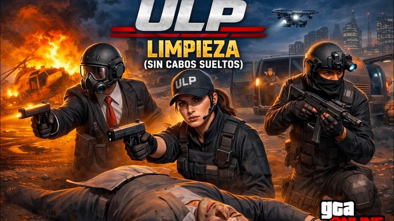 Último capítulo de la serie ULP: Limpieza (  Sin Cabos Sueltos ) ( Agente ULP) Gta 5 online