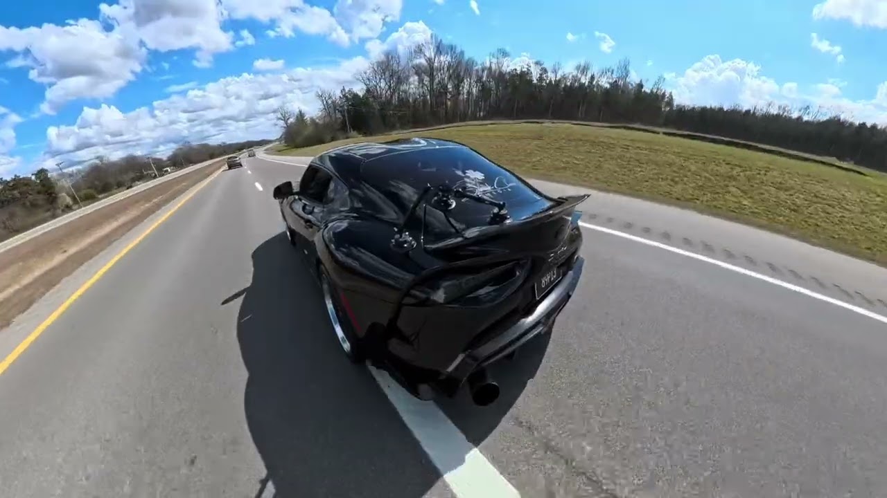 2022 Toyota Supra - Insta360 X5 | T51R Mod | 