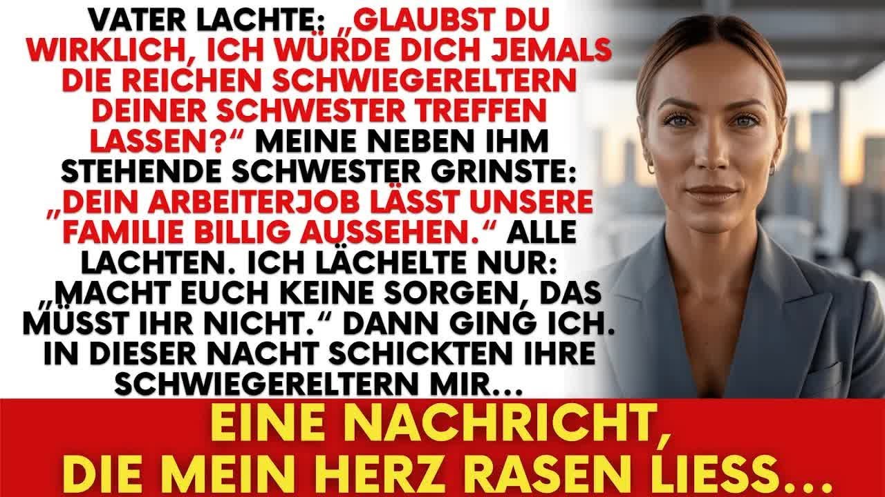 Mein Vater hielt mich ab, Millionärs Schwieger zu treffen     dann machte mich ihr Schwager zum