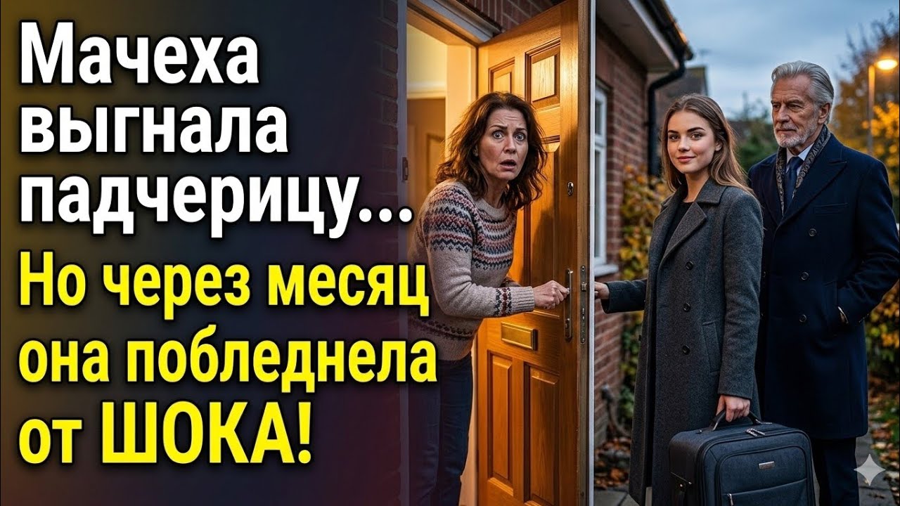 Мачеха выгнала падчерицу из дома. Но через месяц тот, кто постучал в дверь, поверг её в шок…