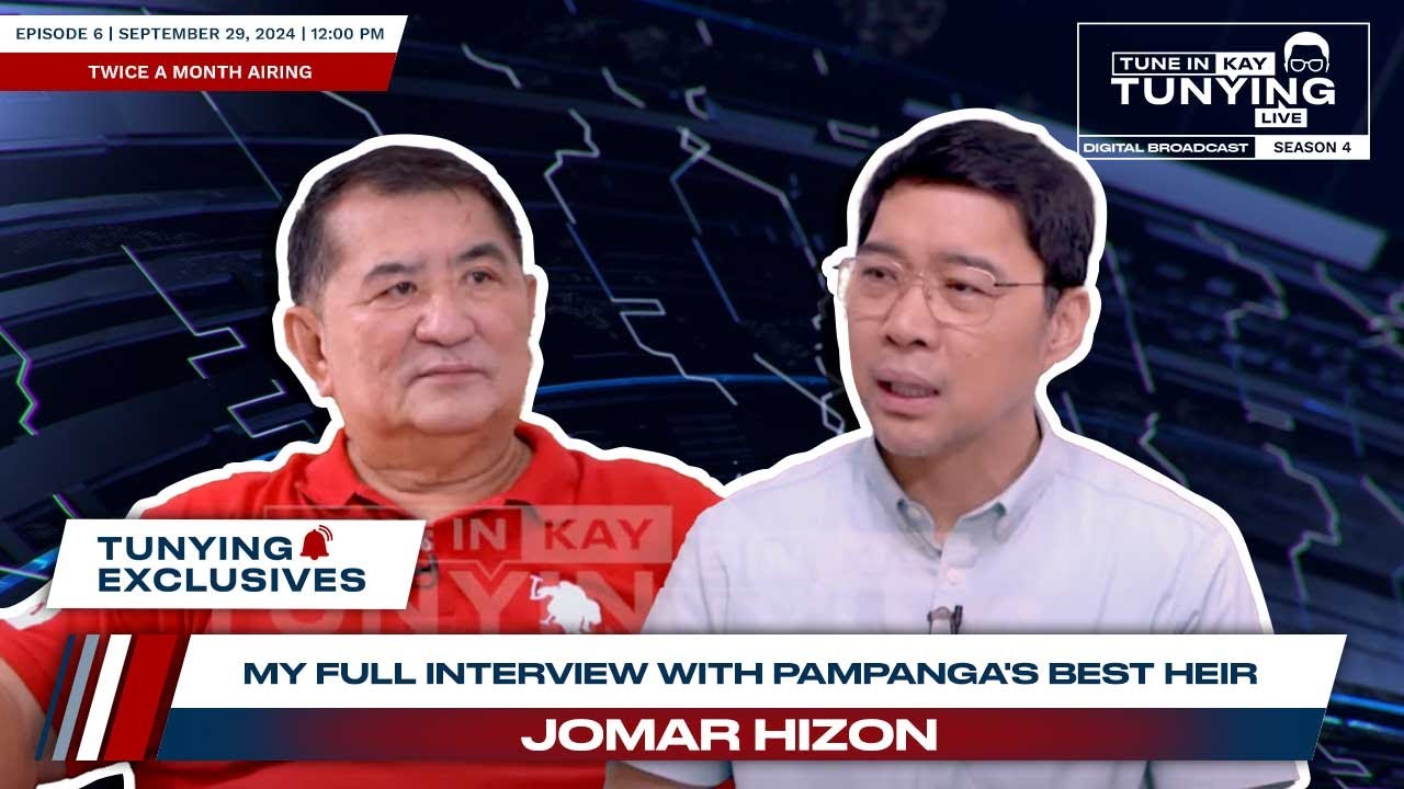 My full interview with Pampanga's Best heir Jomar Hizon
