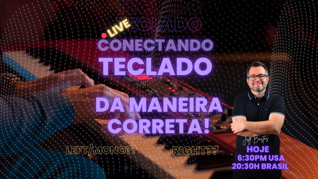 🔴 Conectando Teclado da maneira correta