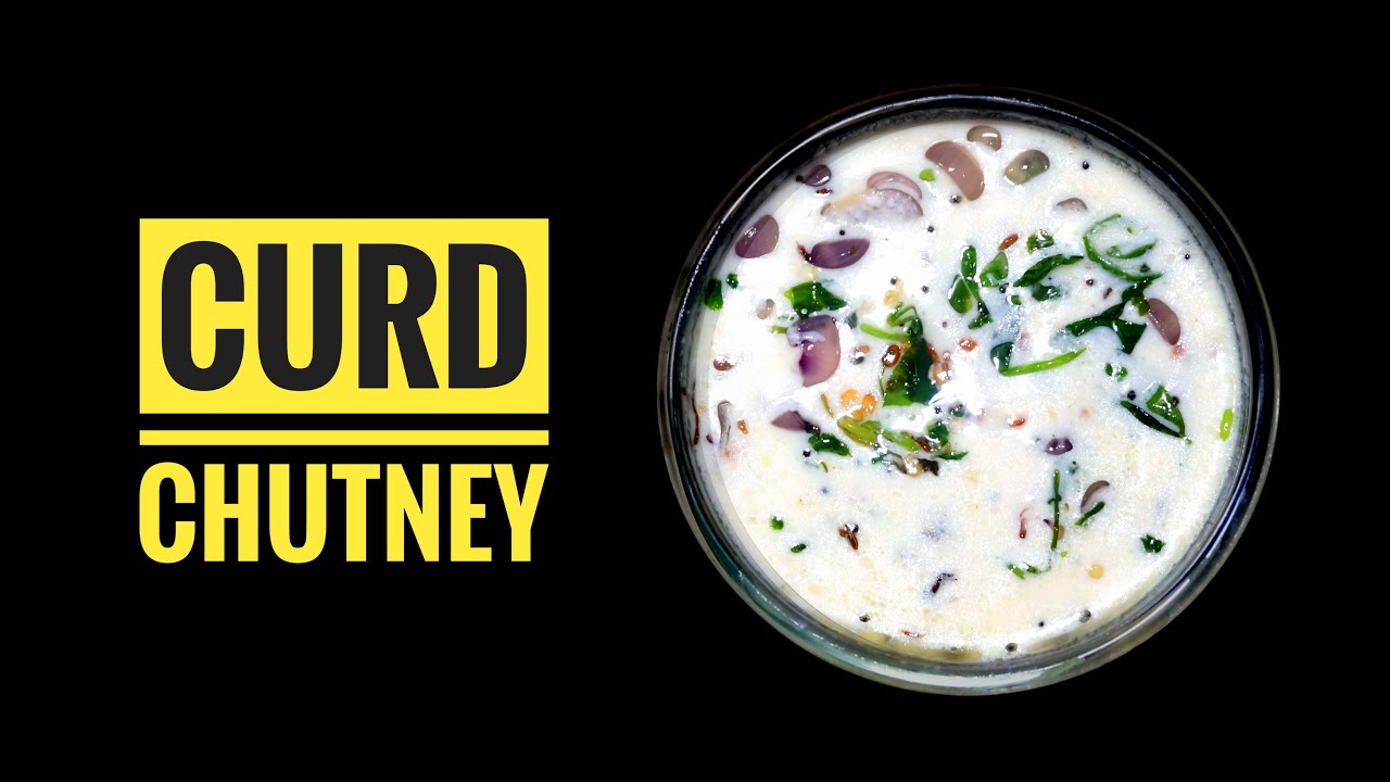 Curd Chutney recipe in 2 mins | Simple easy chutney recipe | Thayir Chutney | Dahi chutney recipe