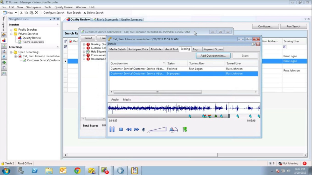 Interaction Recorder