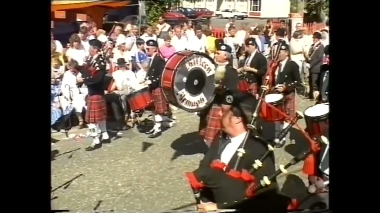 Killeen Pipe Band @ Scarva Return 1989