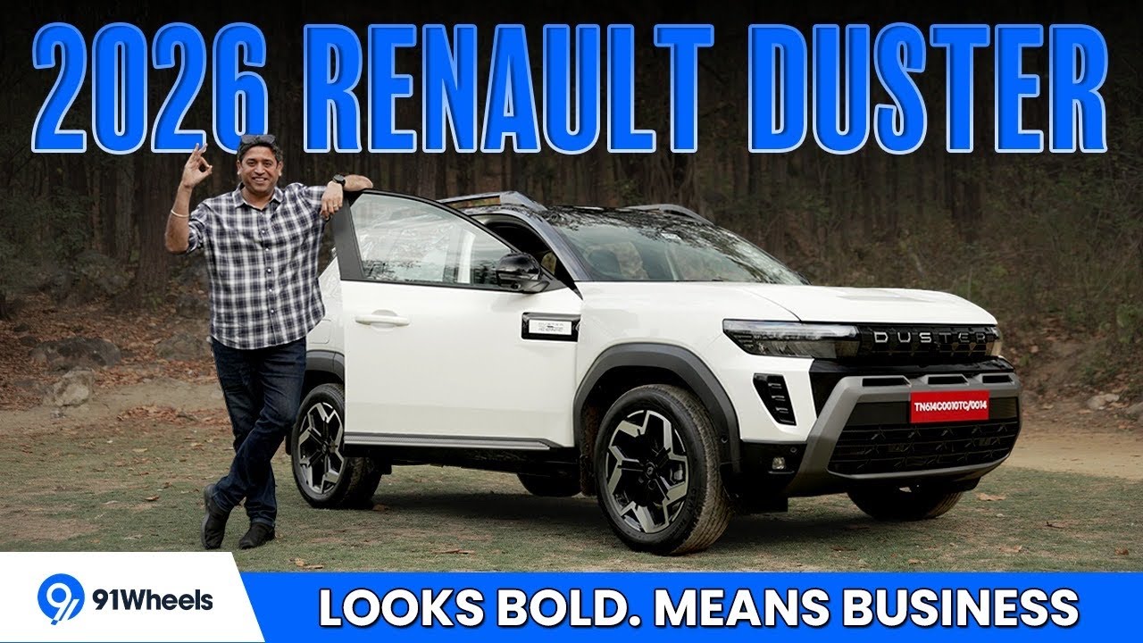 Driving the 2026 Renault Duster 1.3 turbo petrol manual | Detailed walk around video 