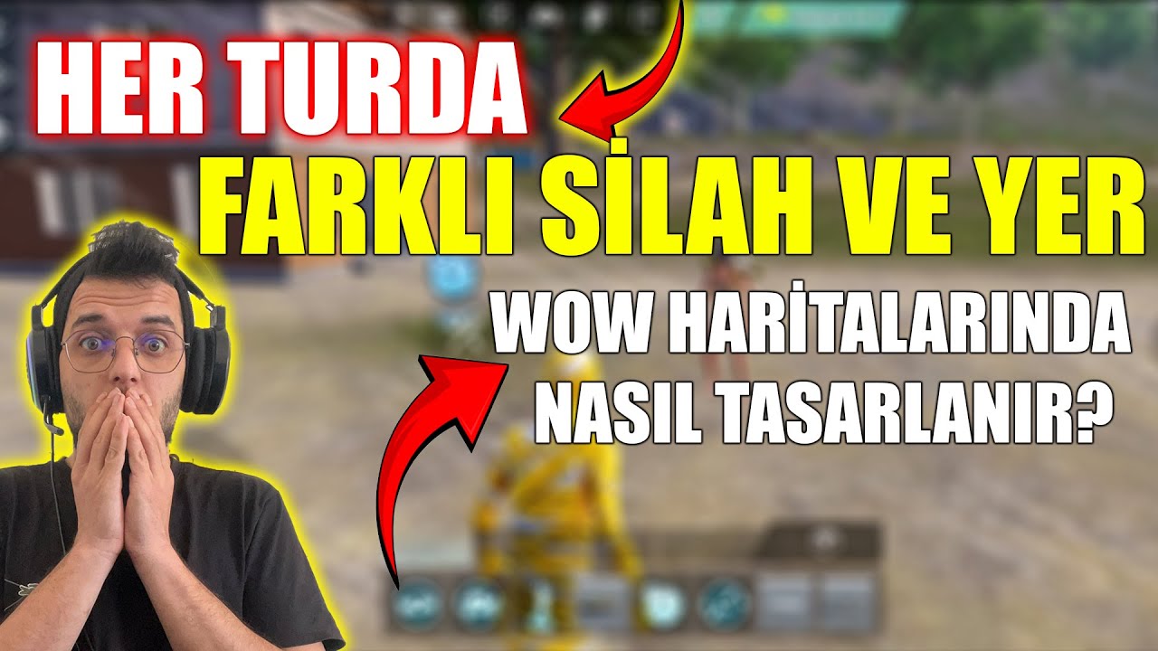 HER TURDA FARKLI SİLAH VE BÖLGE NASIL AYARLANIR? WOW TASARIMI -PUBG MOBİLE
