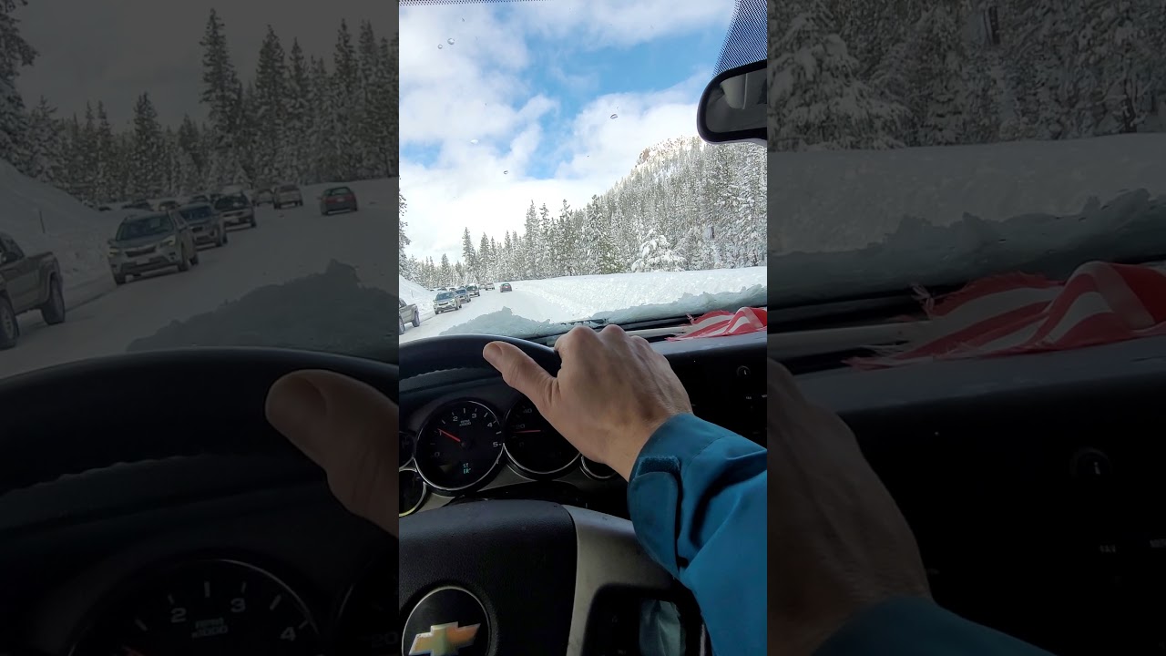 Ski traffic from Truckee to squaw alpine January 29: 2021