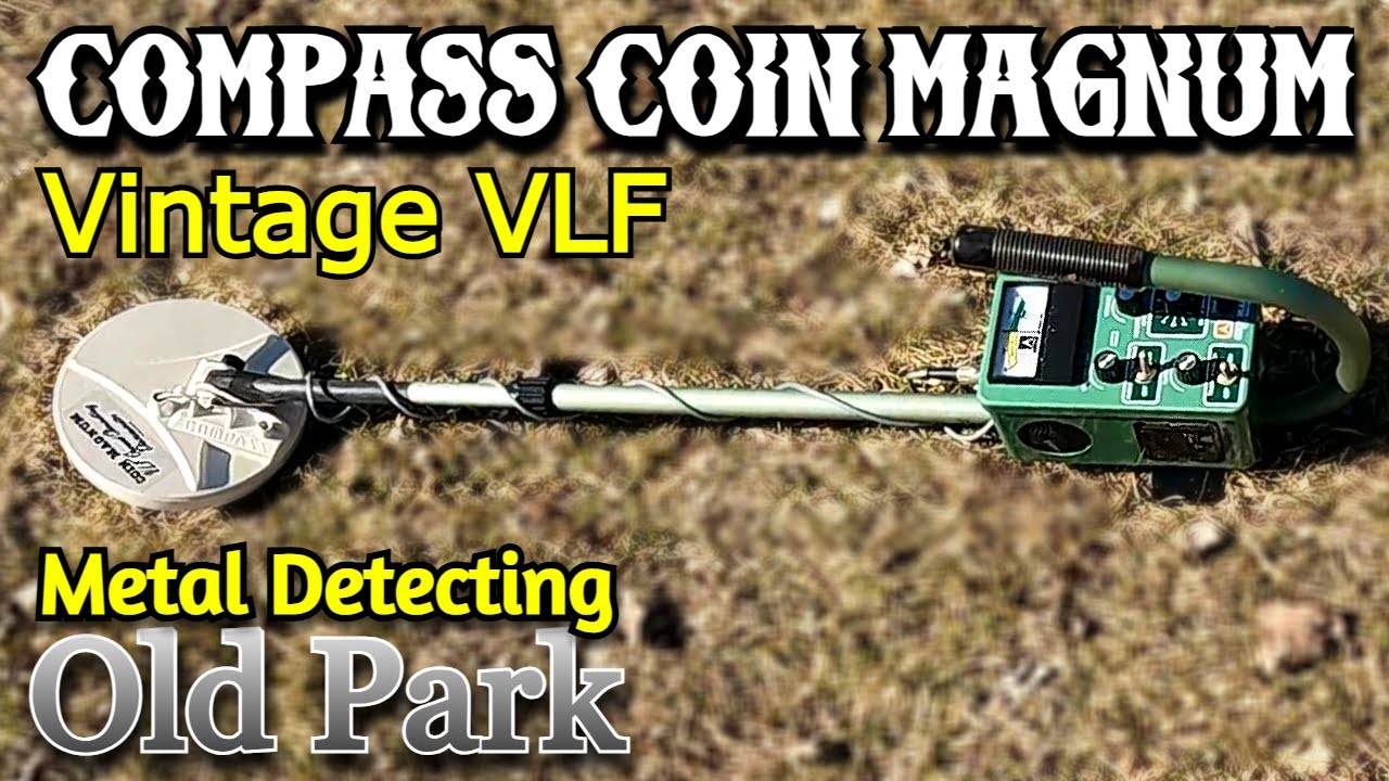 Metal Detecting with a VLF Compass Coin Magnum(1979)